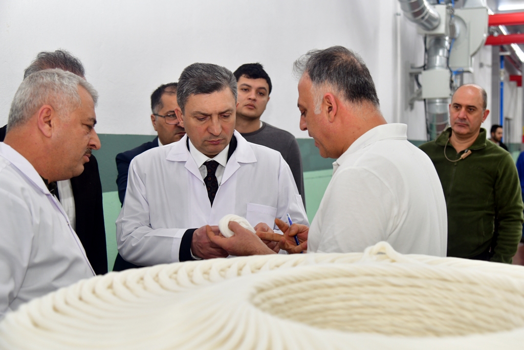 Vali Şahin Firma Ziyaretlerine Devam Ediyor
