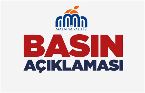 Malatya’da Huzur ve Güvenin Sağlanması İçin Çalışmalarımız Kararlılıkla Devam Edecektir.