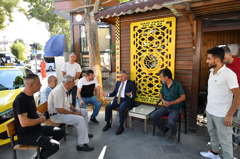 Vali Ersin Yazıcı, Esnaf Ziyaretlerine Devam Ediyor.