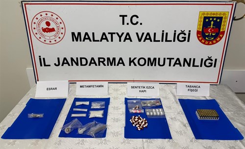 İl Jandarma Komutanlığınca Narkotik Suçlarla Mücadele Operasyonu